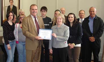 Millbury Credit Union celebrates In Business for the Blackstone